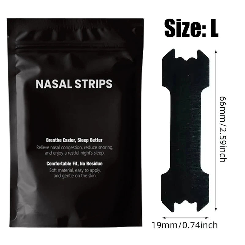 Nasal Strips - Nose Strips to Boost Oxygen Intake, Reduce Snoring, Improve Sleep Quality and Recovery - Breathe Better in Every Moment
