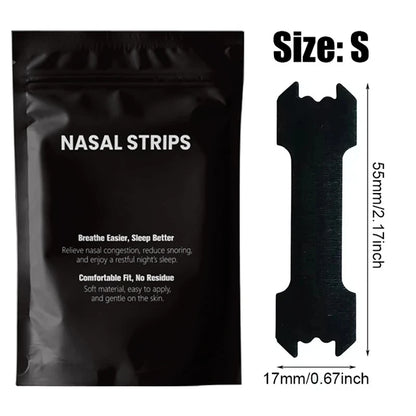 Nasal Strips - Nose Strips to Boost Oxygen Intake, Reduce Snoring, Improve Sleep Quality and Recovery - Breathe Better in Every Moment