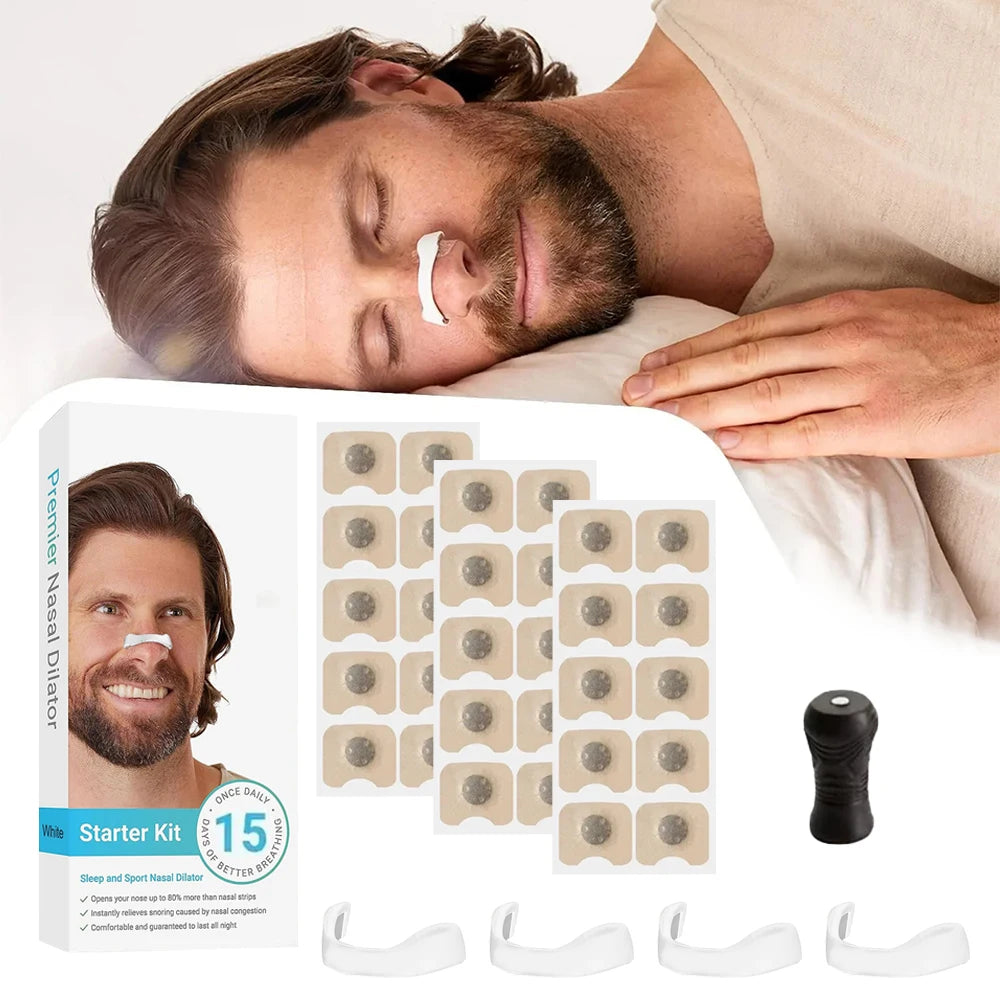 Magnetic Anti-Snoring Nose Strip kit